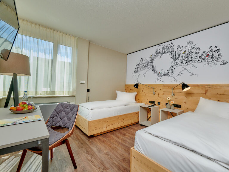Komfortables Doppelzimmer im Ringhotel Gasthof Hasen in Herrenberg im Naturpark Schönbuch