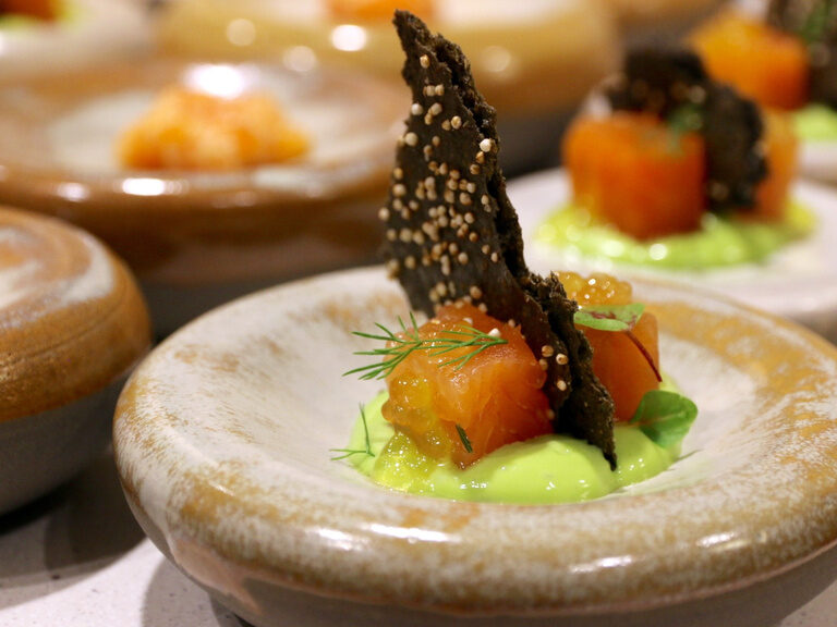 Gruß aus der Küche im Restaurant des Ringhotel Gasthof Hasen in Herrenberg im Naturpark Schönbuch