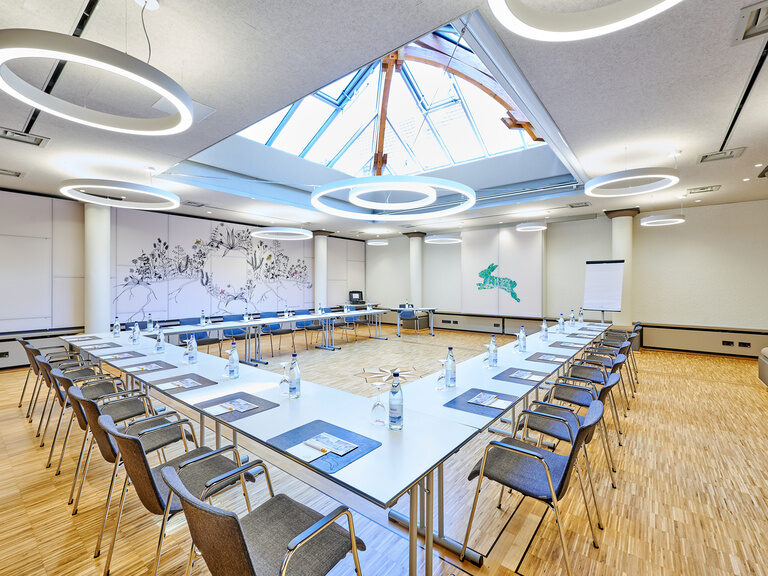 Moderner Tagungsraum im Ringhotel Gasthof Hasen in Herrenberg im Naturpark Schönbuch nahe Stuttgart